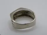 Zilveren Ring met Geometrisch Lagenmotief – foto 5 – kavel bij De Kringwinkel, Diest