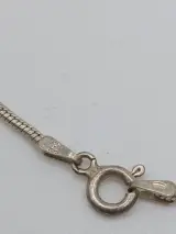 Zilveren Slangenketting uit Italië – foto 3 – kavel bij De Kringwinkel, Diest