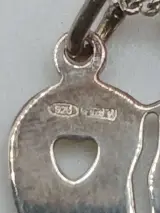 Zilveren Ketting met Deelbaar Harthanger – foto 4 – kavel bij De Kringwinkel, Diest