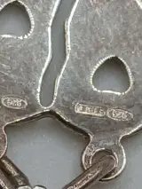 Zilveren Ketting met Deelbaar Harthanger – foto 5 – kavel bij De Kringwinkel, Diest
