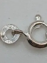 Zilveren Ketting met Deelbaar Harthanger – foto 7 – kavel bij De Kringwinkel, Diest