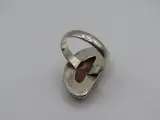 Zilveren Ring met Rhodochrosiet – foto 3 – kavel bij De Kringwinkel, Diest