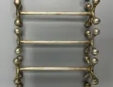 Messenleggers Métal Blanc Art Deco vintage tafelaccessoires set van 12 – foto 2 – kavel bij De Kringwinkel, Oostkamp