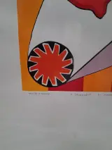 Originele grafische prent (zeefdruk of lithografie) van de Catalaanse popartkunstenaar Joan Martí: "Aimez" (Epreuve d'artiste) – foto 3 – kavel bij De Kringwinkel, Oostkamp