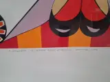 Originele grafische prent (zeefdruk of lithografie) van de Catalaanse popartkunstenaar Joan Martí: "Aimez" (Epreuve d'artiste) – foto 4 – kavel bij De Kringwinkel, Oostkamp