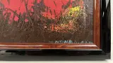 Schilderij Nsimba Congo Afrikaans rivierlandschap zonsondergang – foto 2 – kavel bij De Kringwinkel, Oostkamp