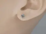 Witgouden diamanten oorbellen van 1.00 carat – foto 2 – kavel bij Onlineveilingmeester
