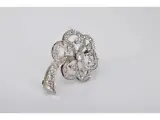Antieke broche met diamanten – foto 3 – kavel bij Onlineveilingmeester