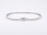 Tennisarmband met 3.00 carat diamanten – foto 4 – kavel bij Onlineveilingmeester