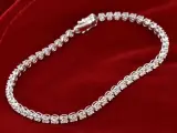 Tennisarmband met 3.00 carat diamanten – foto 8 – kavel bij Onlineveilingmeester