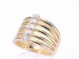 Gouden ring met 5 bijzondere diamanten – foto 4 – kavel bij Onlineveilingmeester