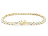 Gouden armband vol met diamanten gezet – foto 3 – kavel bij Onlineveilingmeester