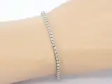 Witgouden tennis armband met natuurlijke diamanten – foto 2 – kavel bij Onlineveilingmeester