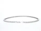Witgouden tennis armband met natuurlijke diamanten – foto 5 – kavel bij Onlineveilingmeester