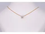 Rosegouden collier met een briljant geslepen diamant van 1.00 carat (excl. ketting) – foto 4 – kavel bij Onlineveilingmeester