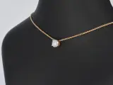 Rosegouden collier met een briljant geslepen diamant van 1.00 carat (excl. ketting) – foto 5 – kavel bij Onlineveilingmeester