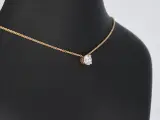 Rosegouden collier met een briljant geslepen diamant van 1.00 carat (excl. ketting) – foto 6 – kavel bij Onlineveilingmeester