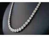 Diamanten collier met 800 briljant geslepen diamanten 12.00 carat – foto 4 – kavel bij Onlineveilingmeester