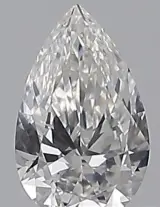 Diamant - 0.30 carat peer geslepen diamant (gecertificeerd) – kavel bij Onlineveilingmeester