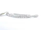 Witgouden armband vol met briljant geslepen diamanten 4.50 carat – foto 7 – kavel bij Onlineveilingmeester