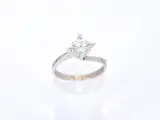 Gouden solitair vierpoots ring met een briljant geslepen diamant (gecertificeerd) – foto 5 – kavel bij Onlineveilingmeester
