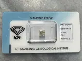 Diamant - 1.02 carat natuurlijke diamant (gecertificeerd) – kavel bij Onlineveilingmeester