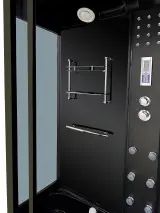 Stoomcabine met massagebad, Vonato, RectaTherm Steamline, zwart/wit – foto 2 – kavel bij Onlineveilingmeester