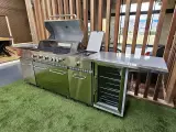 Gasbarbecue buitenkeuken Vonato, Elite 6, rvs – foto 3 – kavel bij Onlineveilingmeester