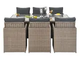 Diningset Vonato, Stone, beige – foto 5 – kavel bij Onlineveilingmeester