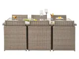 Diningset Vonato, Stone, beige – foto 8 – kavel bij Onlineveilingmeester