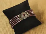 Topázio - 916 zilveren granaatcollier en bijpassende armband – foto 14 – kavel bij De Kringwinkel, Antwerpen
