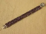 Topázio - 916 zilveren granaatcollier en bijpassende armband – foto 18 – kavel bij De Kringwinkel, Antwerpen