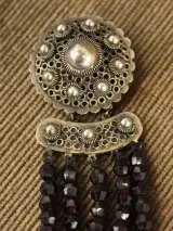 Topázio - 916 zilveren granaatcollier en bijpassende armband – foto 10 – kavel bij De Kringwinkel, Antwerpen