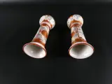 Set van 2 Oosterse porseleinen vaasjes - Japanse stijl – foto 2 – kavel bij De Kringwinkel, Heverlee
