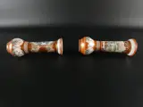 Set van 2 Oosterse porseleinen vaasjes - Japanse stijl – foto 4 – kavel bij De Kringwinkel, Heverlee