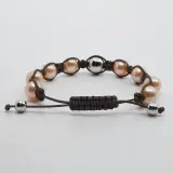 Veterarmband met Cultivé parels – foto 7 – kavel bij Domeinen Roerende Zaken, Groningen