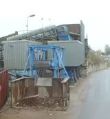 Industriële slagbreker / puinbreker met rotor en brekerhuis, Kleemann & Reiner, SHB 12/1000, blauw, gedemonteerd – foto 5 – kavel bij Onlineveilingmeester, Hoogeveen