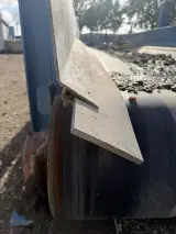 Industriële transportband / bandtransporteur voorzeef, Kleemann Reiner, A410 (tekeningaanduiding), blauw/zwart, gedemonteerd – foto 10 – kavel bij Onlineveilingmeester, Hoogeveen
