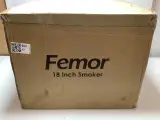 18 Inch smoker, Femor, zwart – foto 2 – kavel bij Onlineveilingmeester, Zutphen