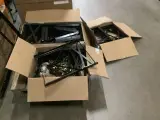 Dozen met metalen opvouwbare onderstellen, zwart – foto 6 – kavel bij Onlineveilingmeester, Zutphen