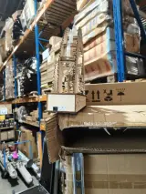 7x Houten kerstbomen + verlichting+ draaiobject., wit – foto 4 – kavel bij Onlineveilingmeester, Zutphen