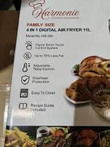 Dubbele airfryer, Harmonie, HM-300, zwart – foto 3 – kavel bij Onlineveilingmeester, Zutphen