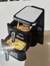 Dubbele airfryer, Harmonie, HM-300, zwart – foto 4 – kavel bij Onlineveilingmeester, Zutphen