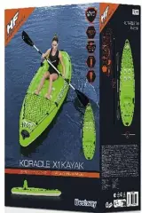 Opblaasbare kayak + peddels + pomp, Bestway – foto 3 – kavel bij Onlineveilingmeester, Zutphen