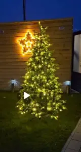 Kunstkerstboom met voet, groen – foto 3 – kavel bij Onlineveilingmeester, Zutphen