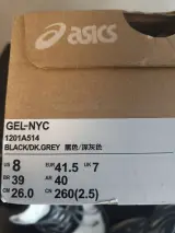 Loopschoenen, Asics, Gelnyc, grijs/wit – foto 6 – kavel bij Onlineveilingmeester, Zutphen