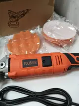 Polijst machine incl. div. pads, 220 V, oranje – foto 5 – kavel bij Onlineveilingmeester, Zutphen