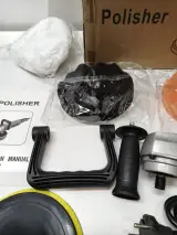Polijstmachine met div. pads, oranje – foto 4 – kavel bij Onlineveilingmeester, Zutphen