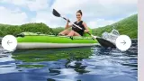 Opblaasbare kayak + peddels + pomp, Bestway – foto 4 – kavel bij Onlineveilingmeester, Zutphen
