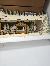 3x Verlichte houten kerstversiering op batterijen – foto 2 – kavel bij Onlineveilingmeester, Zutphen